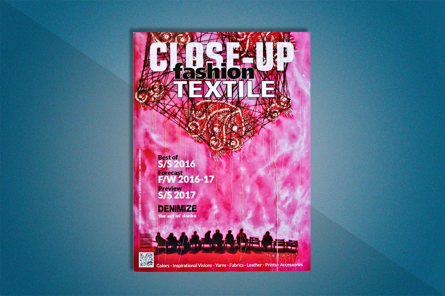 cover fashion textile magazine