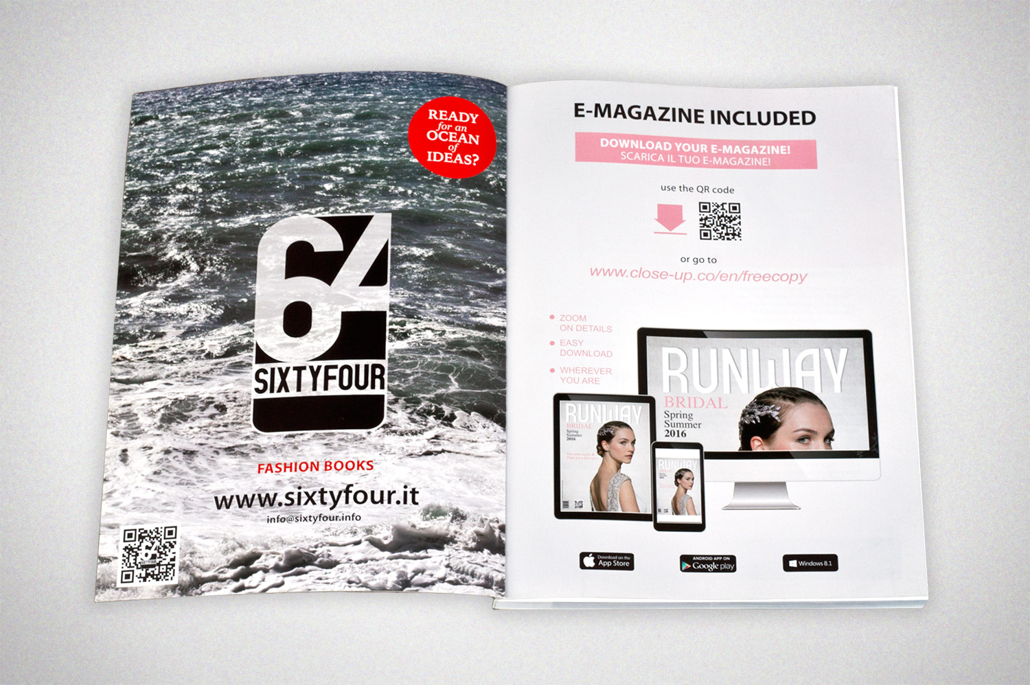 runway bridal digital magazine included