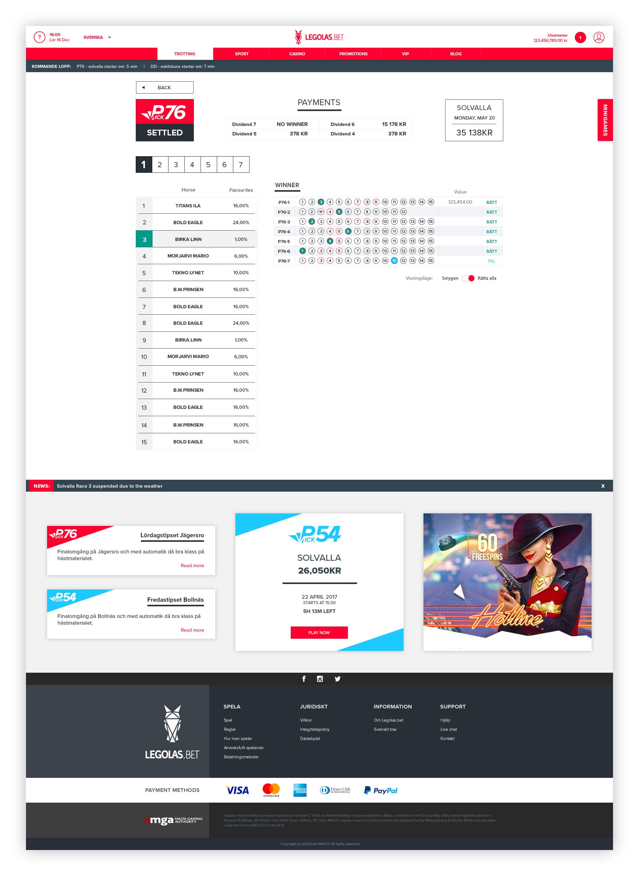 trotting ui desktop version